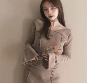 andmarry Flora 니트 셋업 니트