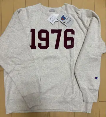 [ 미사용 새상품 ] Champion 1976 맨투맨 M 사이즈 오트밀