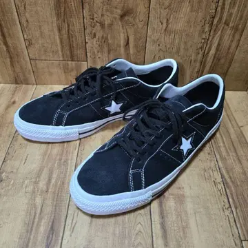 컨디션 최상 CONVERSE 와스타 프로 블랙 스웨이드