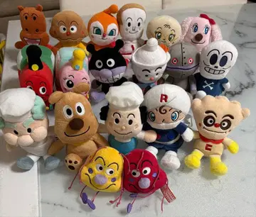 호빵맨 봉제 인형 세트, 외