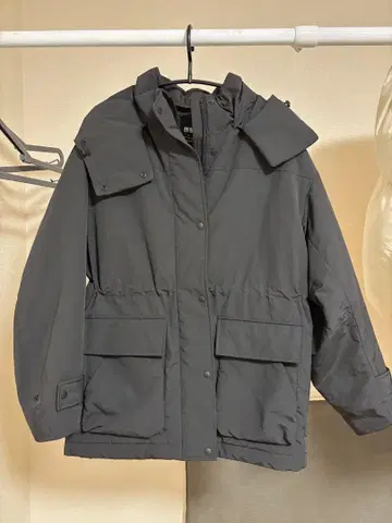 유니클로 UNIQLO 하이브리드 다운 코트