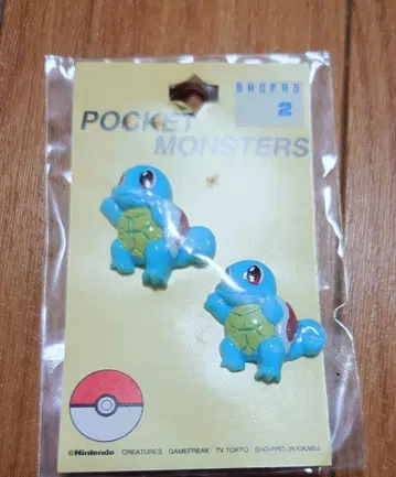 꼬부기 버튼 포켓몬 포켓몬스터 PK6