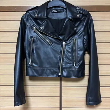 ZARA 블랙 라이더 자켓 S 사이즈