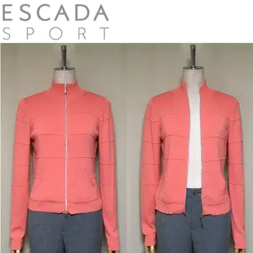 새상품급 ESCADA 에스카다 스포트 워셔블 집업 가디건 S