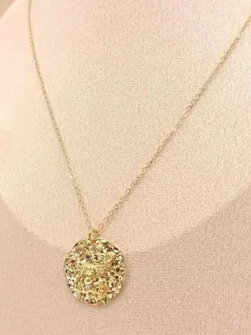 빈티지 골드 체인 지르코니아 목걸이 별자리 양자리