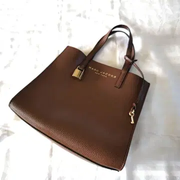 [ 컨디션 최상 ] MARC JACOBS 브라운 가죽 핸드백