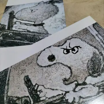 스누피 톰 에버하트 엽서 2장