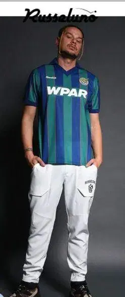 Russeluno 3D 포켓 롱 팬츠 화이트 사이즈 7