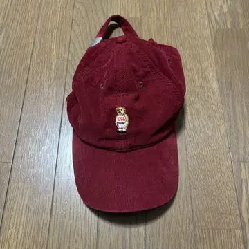 USA 자수 코듀로이 캡