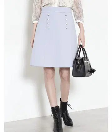 데이지 펄 스커트 JILL STUART 질스튜어트 블루