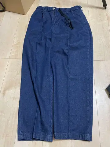ADAM ET ROPE 와이드 데님 팬츠