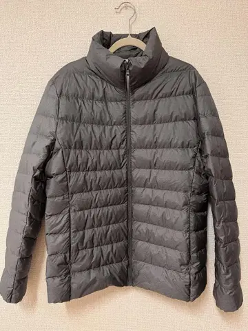 UNIQLO 그레이 울트라 라이트 다운 자켓 XL
