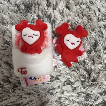 TWICE 첸리 참 포함 마스코트 이불 낚시릴 패스 케이스