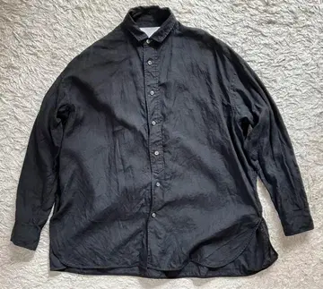 TICCA 린넨 셔츠 블랙