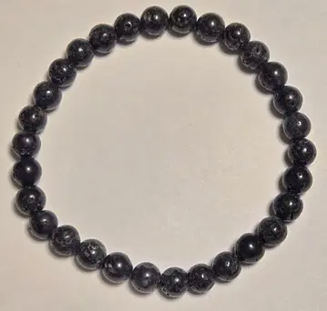 후지산 용암 비즈 팔찌 6mm