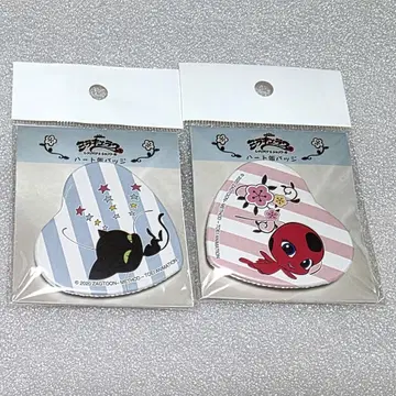 세트 미라큘러스 하트 캔뱃지 플라그 티키