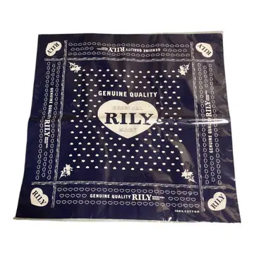 RILY 이마이치 류지 반다나 Heart Logo Bandana
