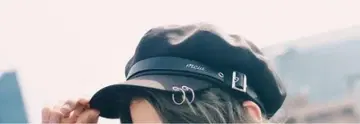 mew 벨트 헌팅 캡