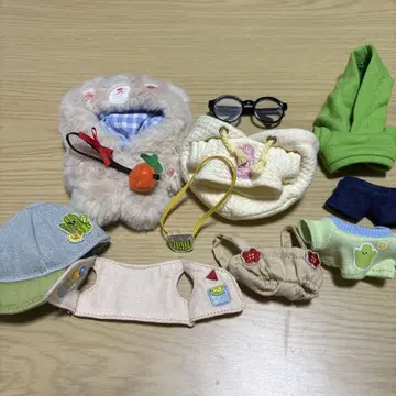 봉제 인형 옷 10cm 세트