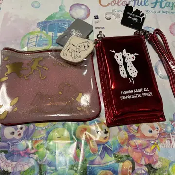 크루엘라 101마리 강아지 넥 파우치