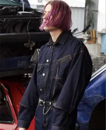 JieDa 19-20AW SWITCHING JEAN JACKET