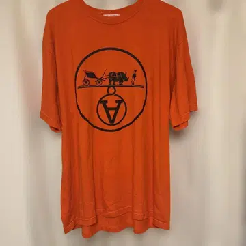 APvrtment 오렌지 T셔츠 2XL
