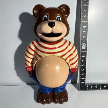 레어! POT BELLY BEAR BANK 저금통 피규어 곰 배 곰