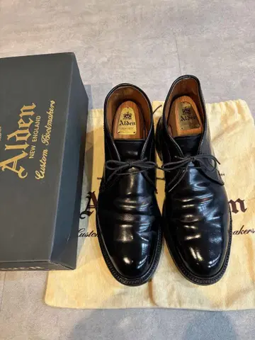 새상품급 코도반 ALDEN/알든 처카 부츠 품번 1340 8D