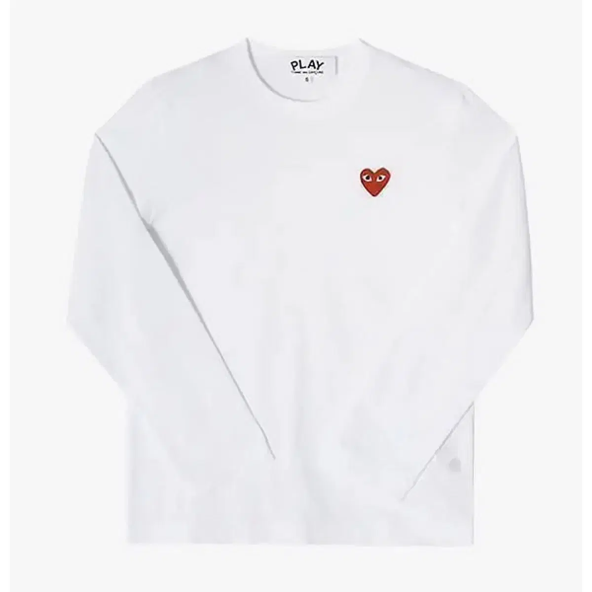 Comme des Garçons Play Logo Long Sleeve T-shirt