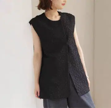 블랙 슬리브리스 베스트
