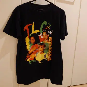 TLC 블랙 티셔츠 M 여성용