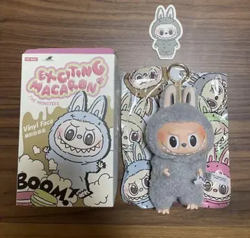 정품 라부부 LABUBU 마카롱 Sesame bean