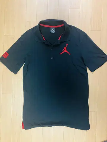 조던 블랙 레드 피케 셔츠