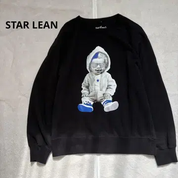 STARLEAN 스타리안 맨투맨 아기 블랙