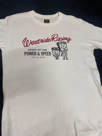 West Ride Weztride 레이싱 티셔츠 사이즈 38