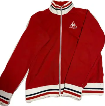 le coq sportif 빨간색 집업 자켓