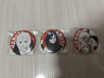 NARUTO 올스타 캔뱃지 지라이야 오로치마루 츠나데