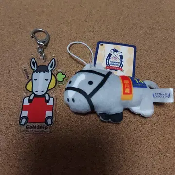 골드십 꿈꾸는 명마 컬렉션 아크릴 키링 & 폭신 마스코트