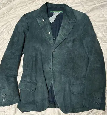 폴 하덴 바니스 20주년 한정판 스웨이드 가죽 자켓 S