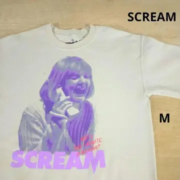 수입 구제 의류 SCREAM 스크림 호러 영화 무비 공식 맨투맨