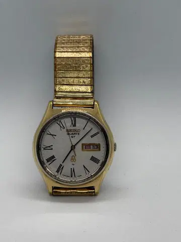 SEIKO 쿼츠 손목시계 골드