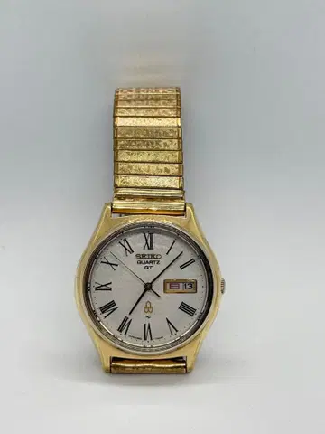 SEIKO 쿼츠 손목시계 골드