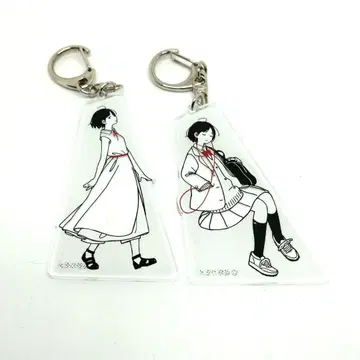산책은 계절을 입고 아크릴 키링