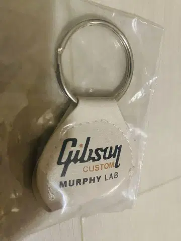 깁슨 gibson 피크 케이스 가죽 미사용 새상품
