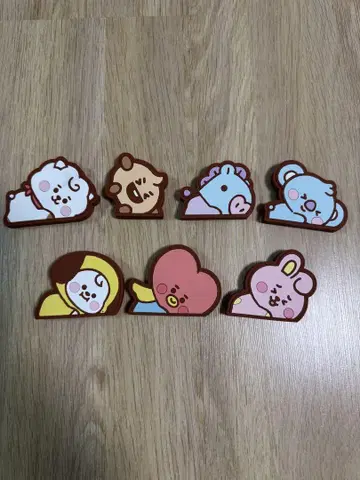 BT21 훼미리마트 한정판 마그넷 세트