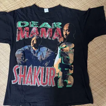 2PAC rap vintage 티셔츠