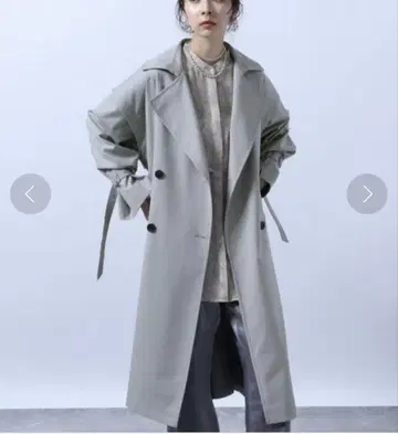 [ HARE ] 2WAY 슬리브 트렌치코트/롱 코트