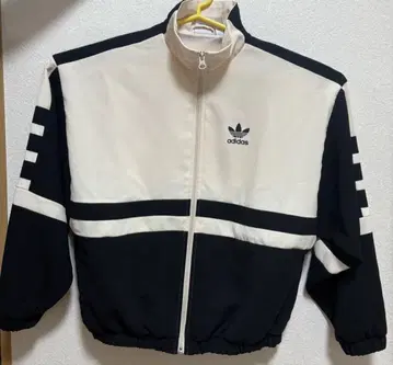adidas 블랙/화이트 자켓 M
