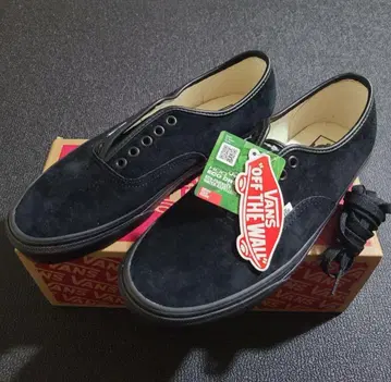 Vans Authentic Pig Suede Black 27.0cm