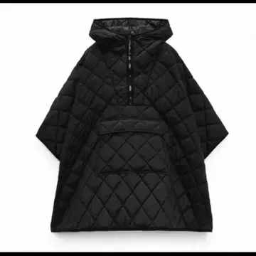 ZARA LIMITED EDITION 오버 사이즈 퀼팅 판초